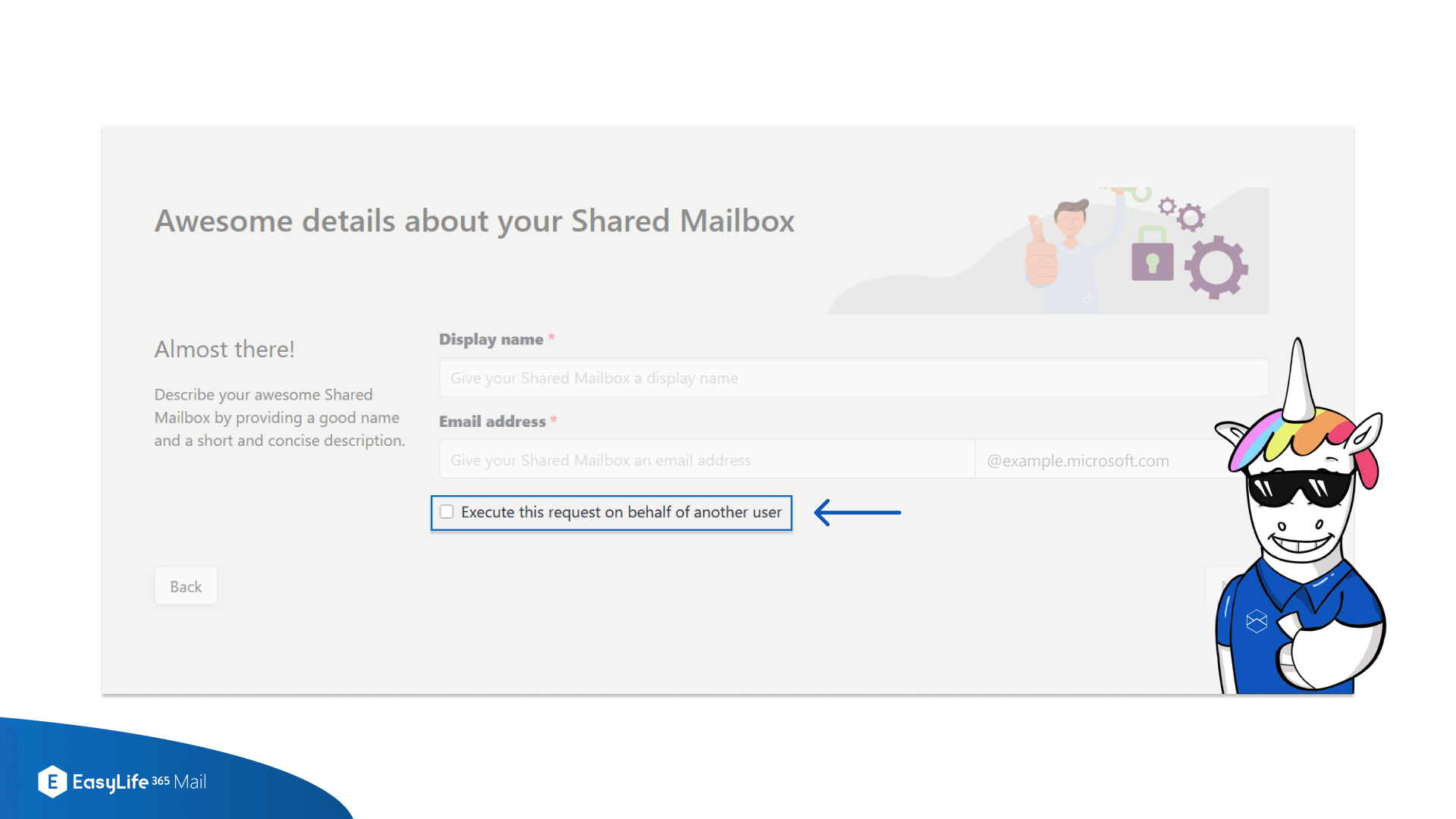 EasyLife 365 Mail - Delegate requests