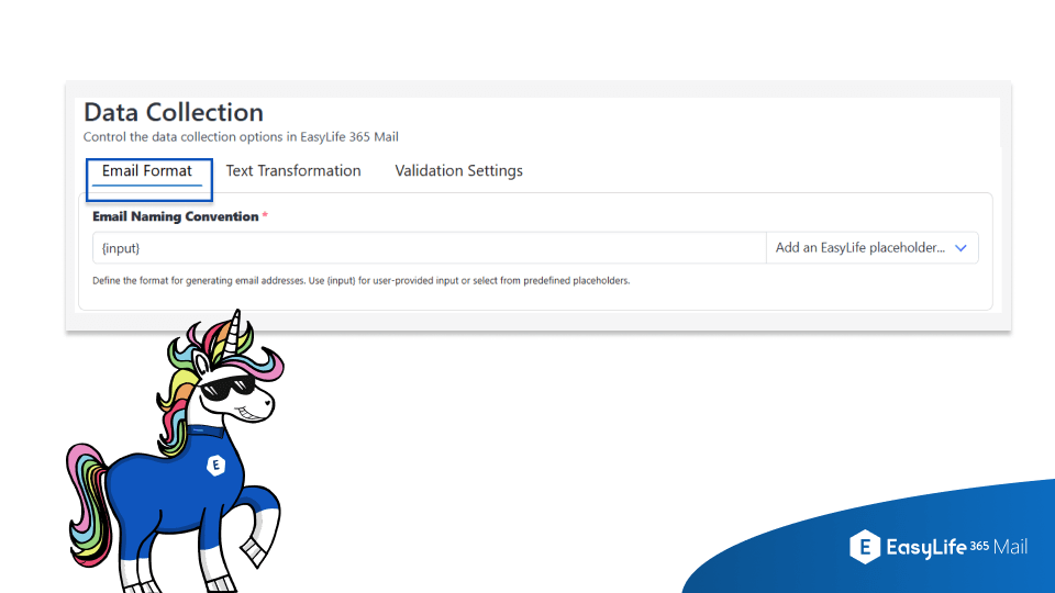 EasyLife 365 Mail – Email Naming Convention